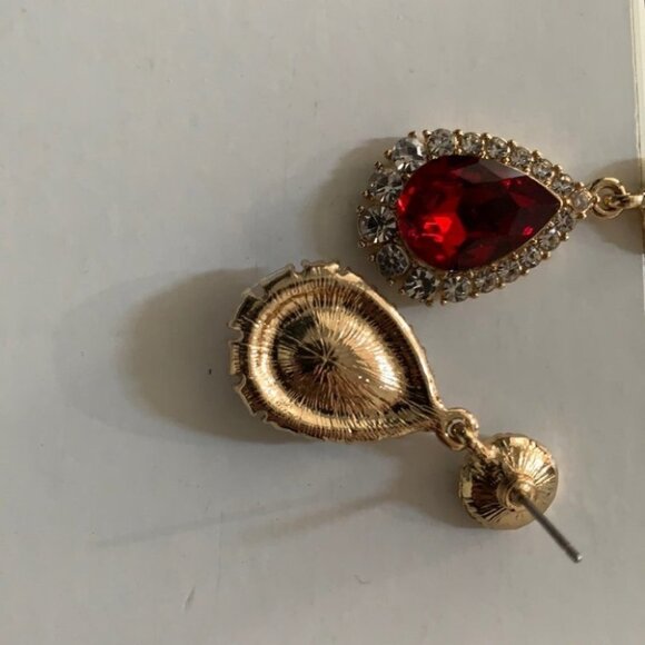 Charter Club Silver-Tone Crystal & Stone  Earrings - Picture 6 of 8